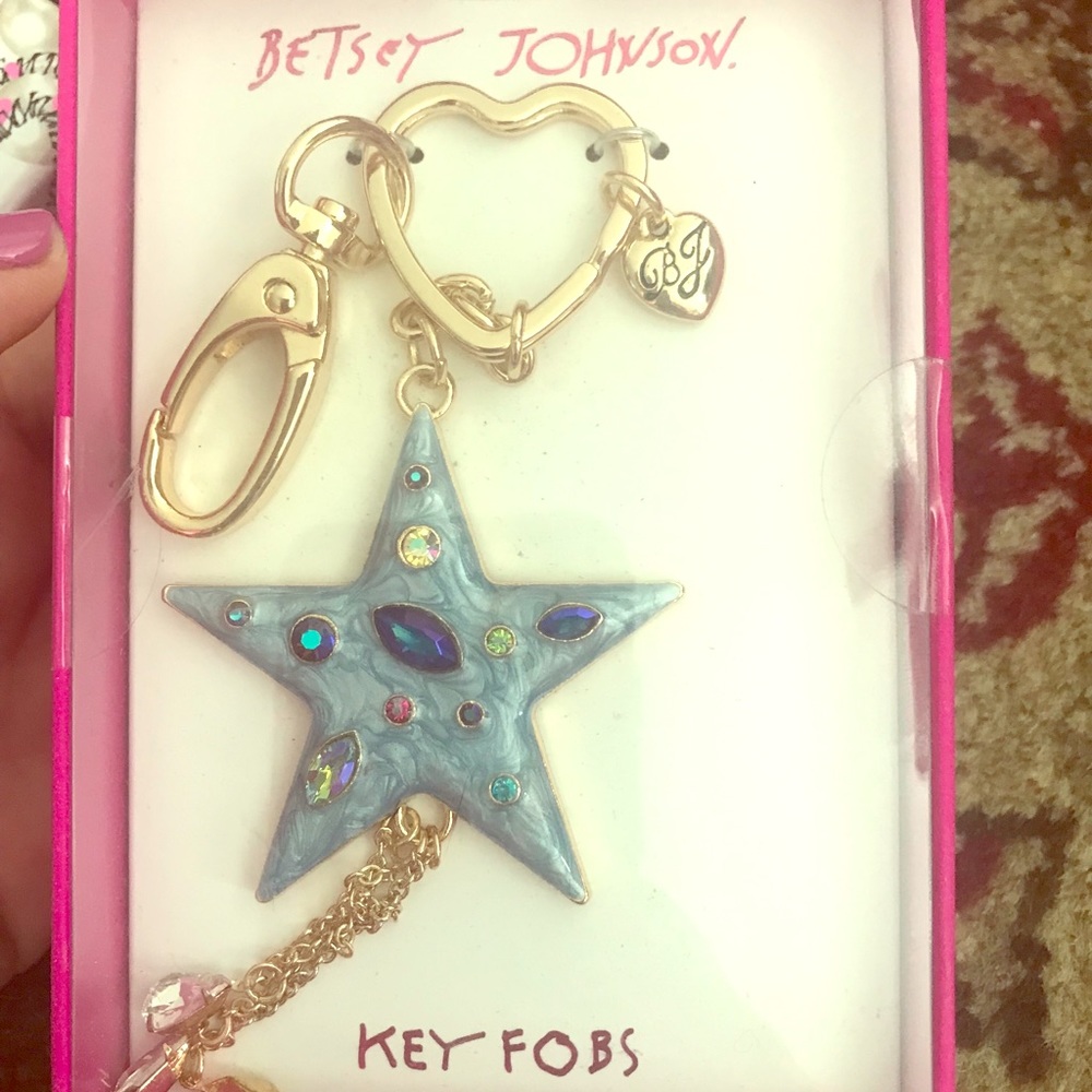 Betsey Johnson Key Fob/Keyring